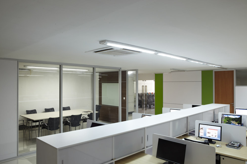 廣州天河隔斷工程案例