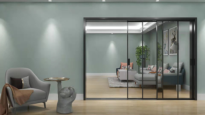 極窄邊框玻璃門 極窄邊框玻璃門